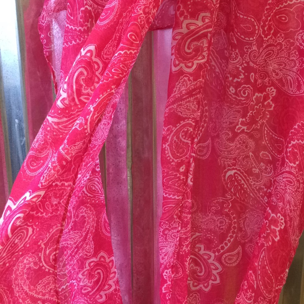 Pink Scarf - Picture 2 of 4
